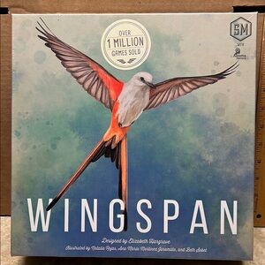 Wingspan Board Game 2019 Stonemaier NEW Sealed Swift Start Pack Bird Strategy